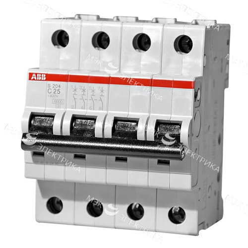 Автомат АВВ 4-ф 80А С (S284) 