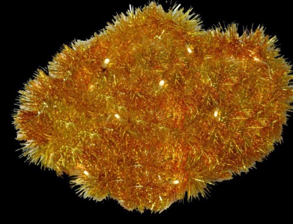 Гирлянда "Мишура золотая 2м", CL800