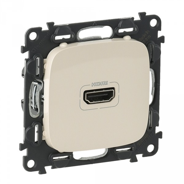 Розетка аудио/видео HDMI 1-м СП Valena механизм сл. кость Leg 774185