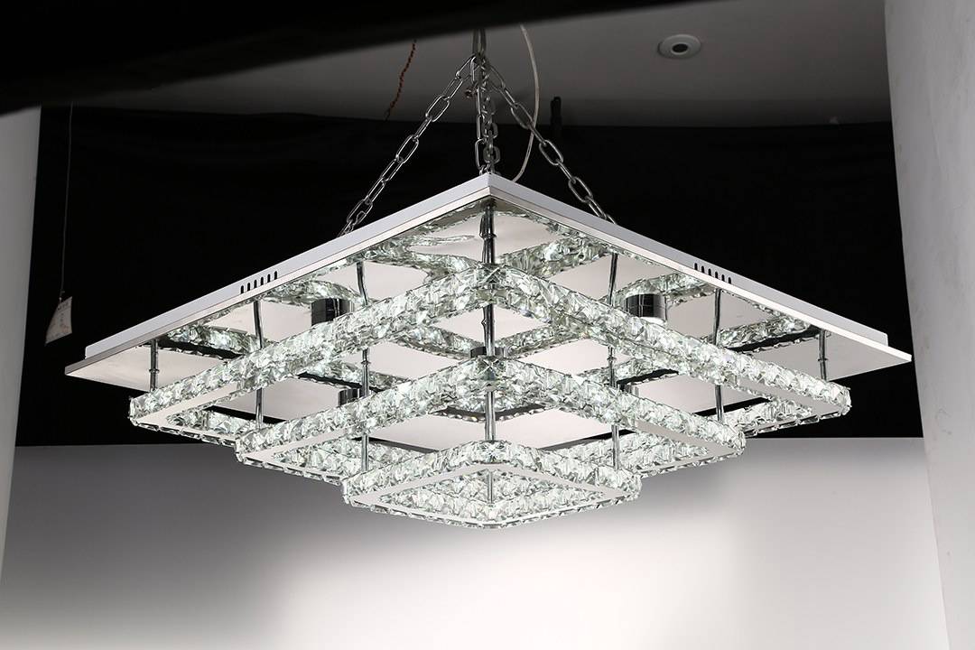 Люстра светодиодная хрустальная