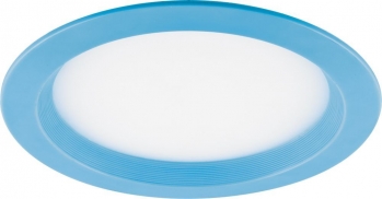 Светильник встраиваемый со светодиодами AL525 6W/4000К/голубой Feron