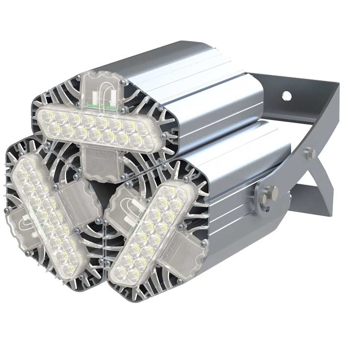 Светильник L-lego II 165 banner/135/Г60/5.0K/01/L100/IKIX-63/220AC IP66 поворотное крепление LEDEL L