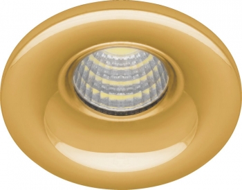 Светильник встраиваемый LN003 3W/210Lm/4000К/золотой Feron