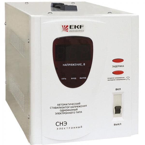 Стабилизатор СНЭ1-3000ВА электронный ЭКФ