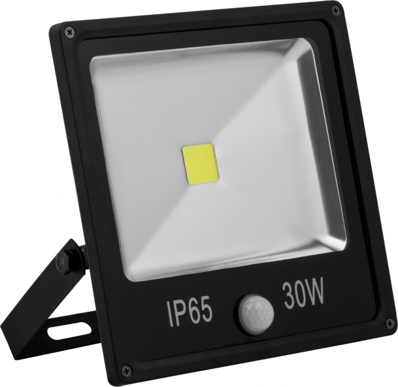 Прожектор светодиодный 30W с встроенным датчиком LL-862 IP65 6400K