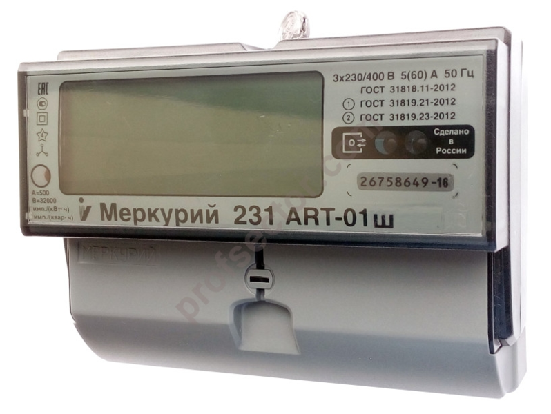 Электросчетчик Меркурий 231 ART-01 Ш