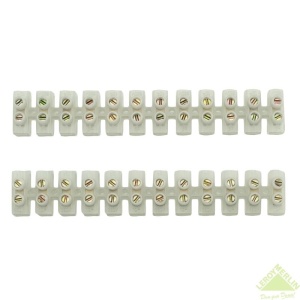 Колодка клеммная 10мм 12-ти парная*