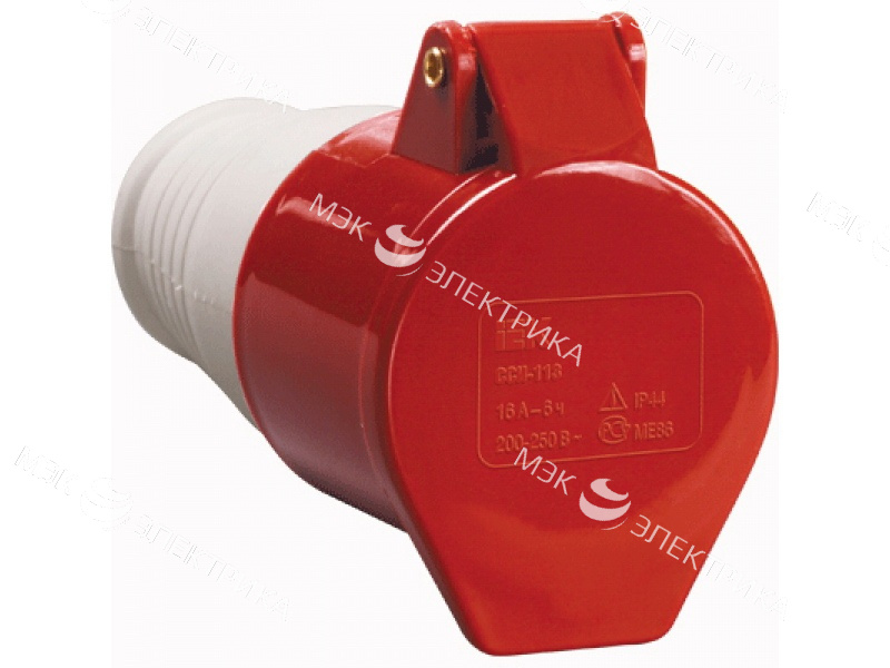 Розетка 215 перносная 3Р+РЕ+N 16А 380В IP44 