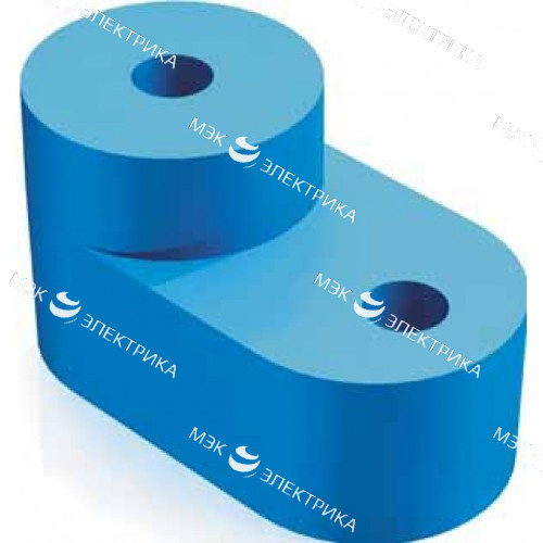 Изолятор угловой синий