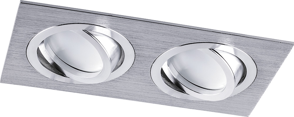 Светильник встраиваемый Feron DL2802 потолочный MR16 G5.3 хром