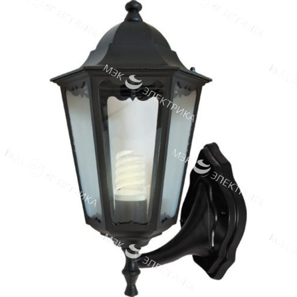 Светильник садово-парковый, 100W 230V E27 черный, 6201/PL6201