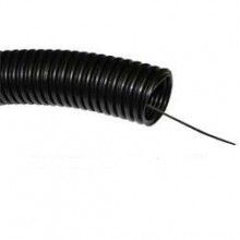 Труба ПНД d-32мм гофр. L-50 черная