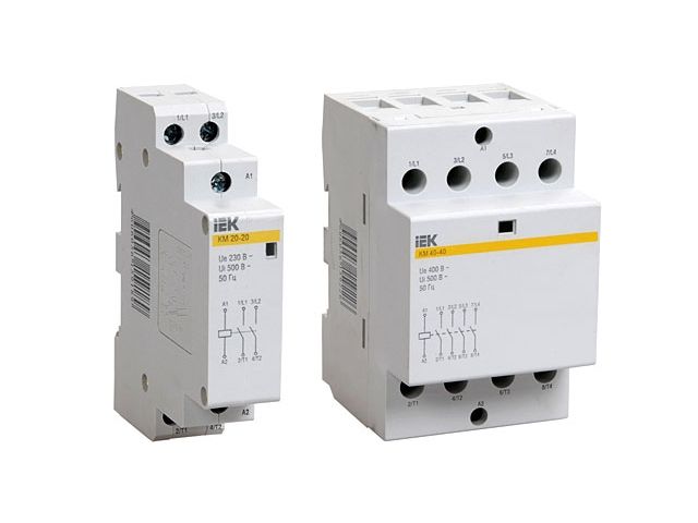 Контактор модульный КМ63-40 AC/DC ИЭК 