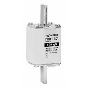 Вставка плавкая ППНИ-37 50А габарит 2 IEK DPP40-050