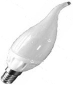FL-LED-BA 6W E14 2700К CERAM 230V 480lm (свеча на ветру) 39*120mm (S165) FOTON_LIGHTING