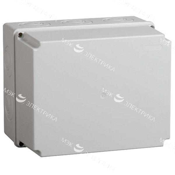 Коробка распаячная ОП 240х195х165 IP55 КМ41274 RAL7035 IEK UKO10-240-195-165-K41-55