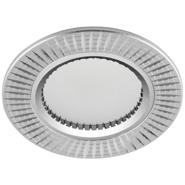 Светильник встраиваемый Feron GS-M369 потолочный MR16 G5.3 серебристый