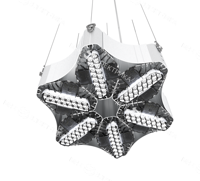 Светильник L-lego II 330/270/Г60/4.0K/L100/01/IKIX-36/220AC IP66 подвесное крепление LEDEL LII129