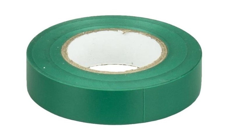 Изолента ПВХ 19мм х 25м зеленая