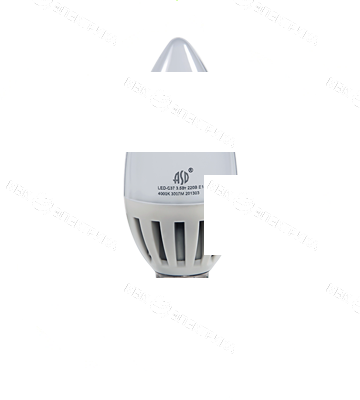 Лампа светодиодная E14- 5W-4000К (свеча матвая) ASD