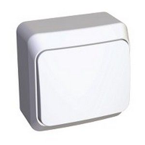 Выключатель проходной о/п 1 кл.белый IP20 Schneider Этюд ВА10-004В