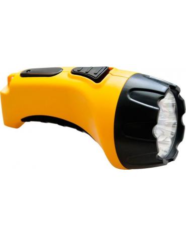 Фонарь аккумуляторный, 7 LED DC (свинцово-кислотная батарея), желтый, TH2294 (TH93B)