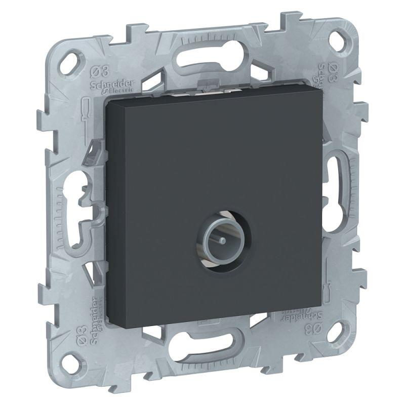 UNICA NEW розетка TV, одиночная, антрацит