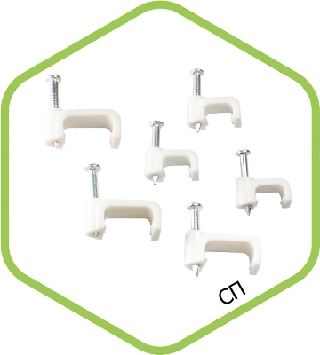 Скоба плоская 12мм (100шт./упак.) ASD