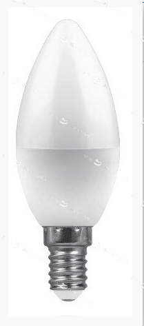 Лампа светодиодная E14- 9W-2700K-230V LB-570 Feron