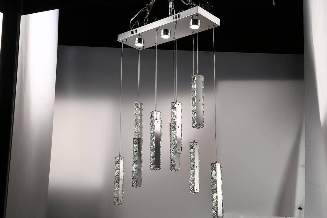 Люстра светодиодная хрустальная
