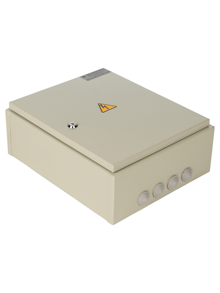 Щит с монтажной панелью ЩМП - 01 МЭК (370х210х140) IP65 (Металлокорпус)