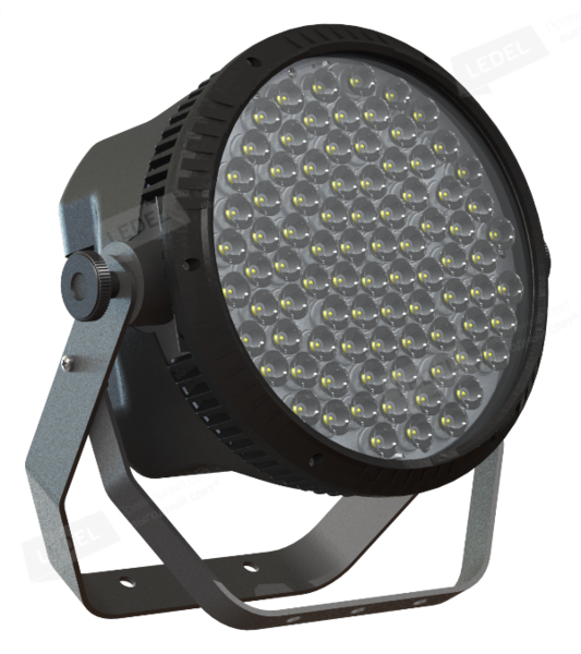 Светильник L-banner 600/600/К15/5.7K/04/220AC IP66 Sport поворотное крепление LEDEL 409011