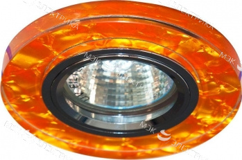 Светильник встраиваемый Feron 8081-2 потолочный MR16 G5.3 коричневый