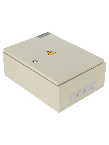 Щит с монтажной панелью ЩМП - 04 МЭК (400х300х155)IP65 (Металлокорпус)