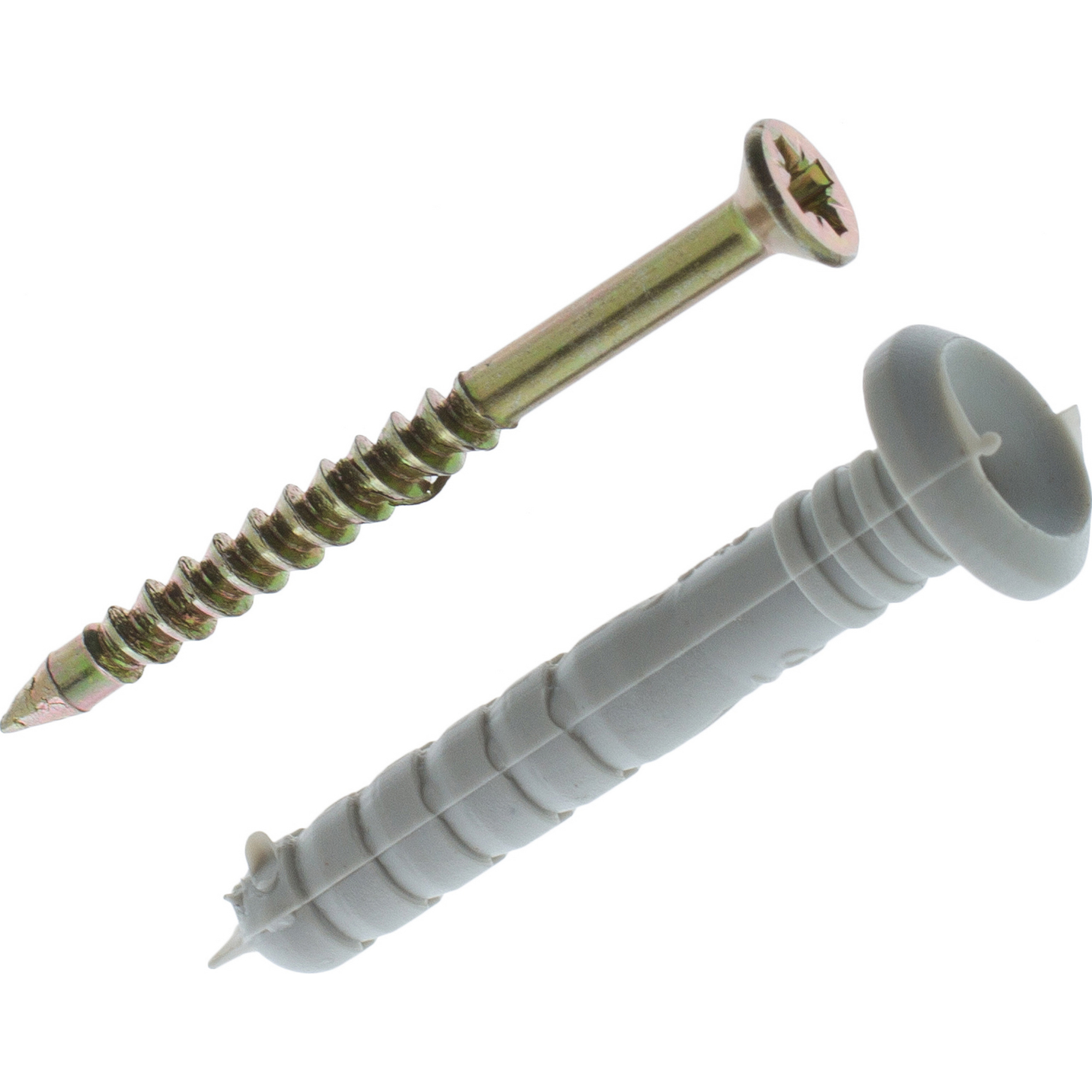 Дюбель-гвоздь полипропилен SM-L 6х40 потайная манжета (200 шт) - коробка Tech-Krep