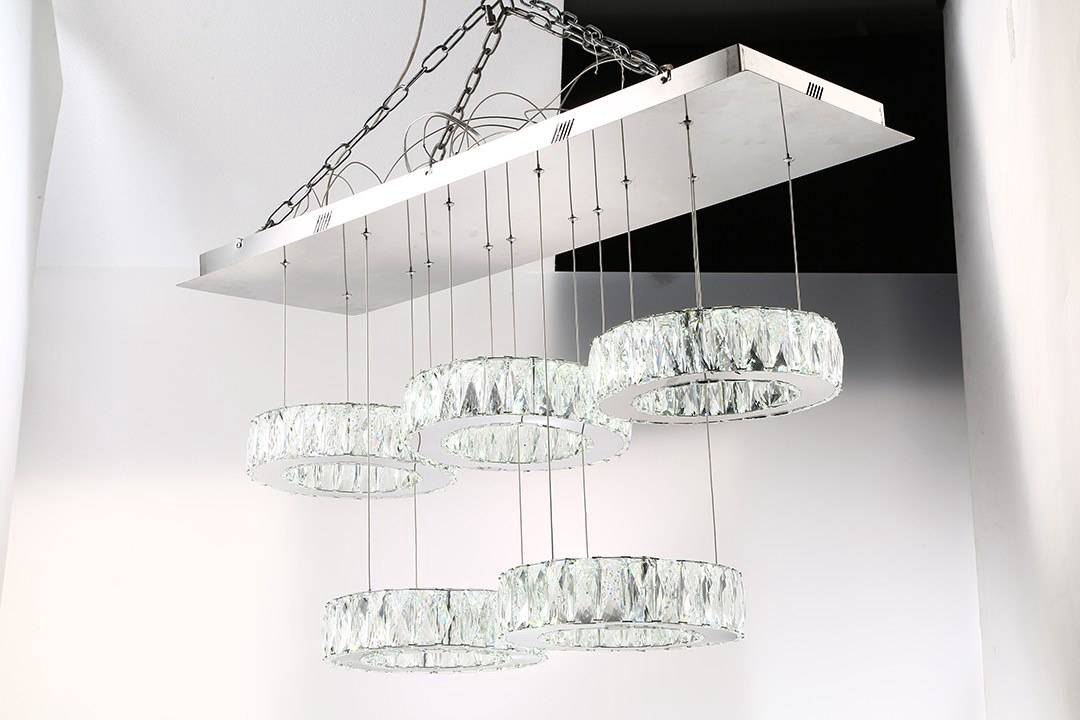 Люстра светодиодная хрустальная