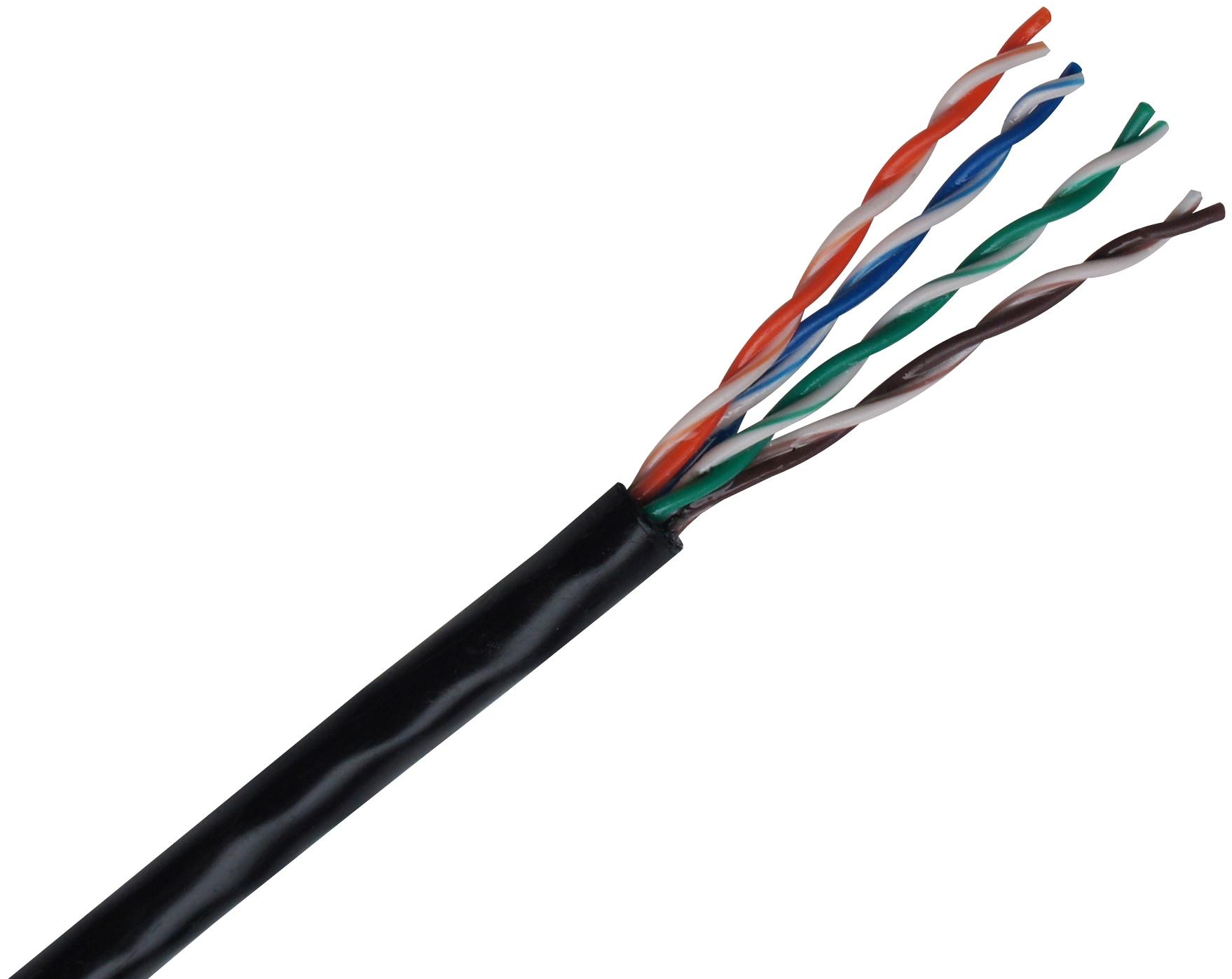 UTP 4 Cat5e 24AWG CU Premium пр-во РФ, Fluke test