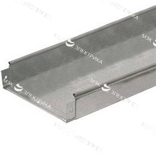 Лоток листовой неперфорированный 500х50 L3000 сталь 1.2мм IEK CLN10-050-500-3