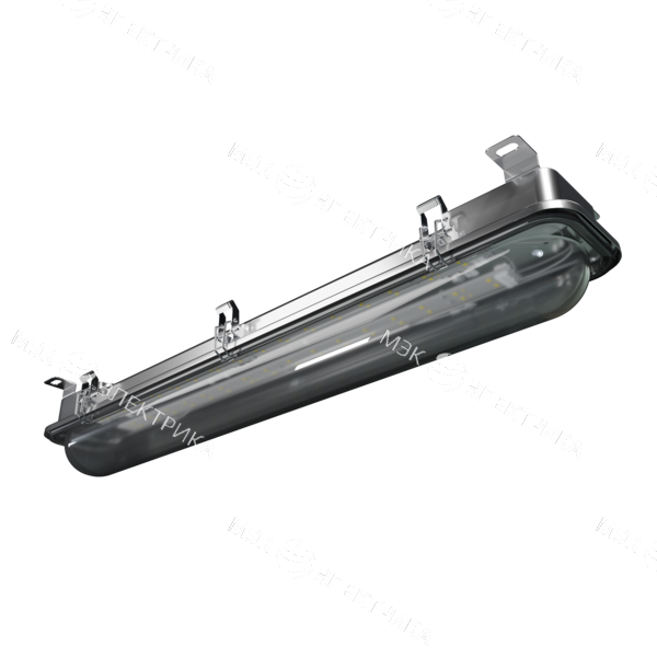 Светильник L-sub 45Вт/5850лм/диаграмма Д/5000К (CRI80)/прозр. рассеиватель/металл/накладное креплени