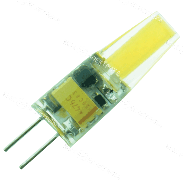 FL-LED G4-COB 6W 220V 2700К G4 420lm 15*50mm FOTON_LIGHTING - лампа