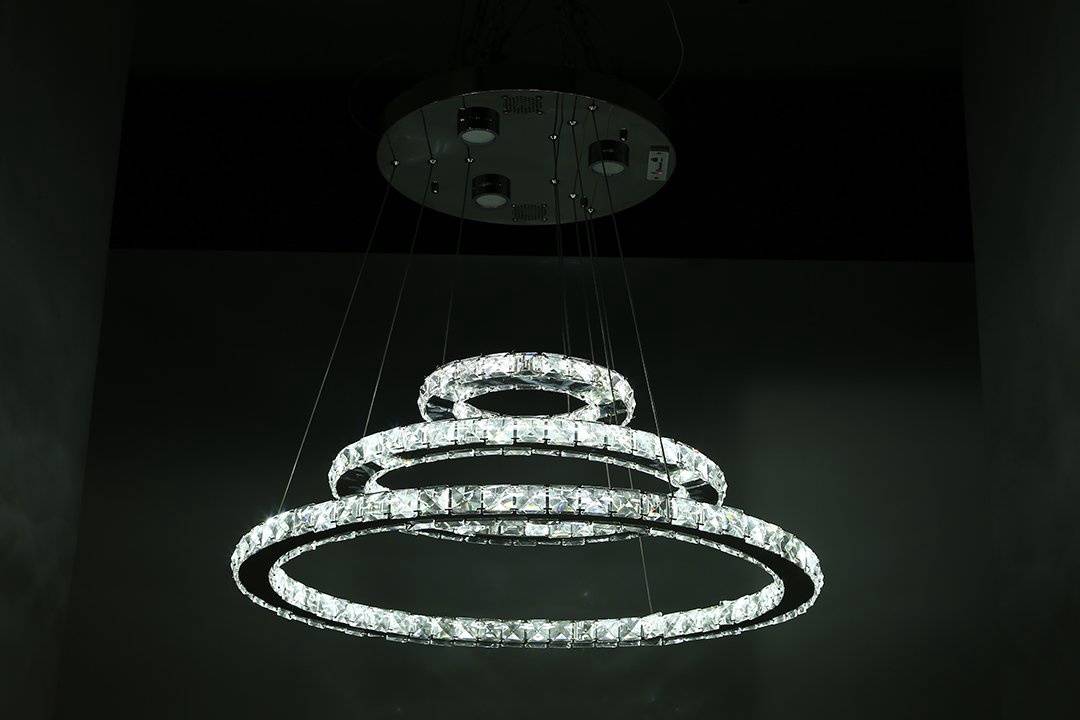 Люстра светодиодная хрустальная