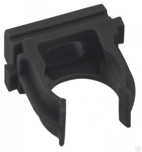Держатель (Клипса) д/трубы d-16 черная