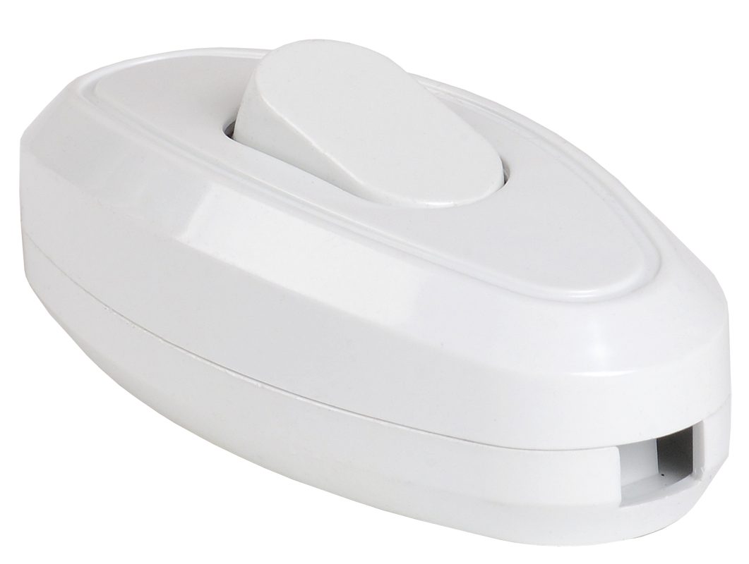 Выключатель бра белый. (М)