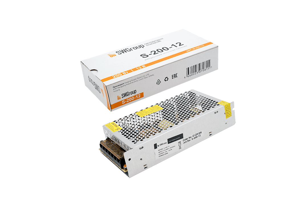 Блок питания S-200-12