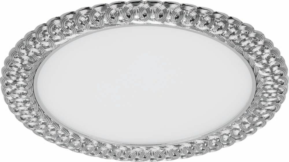 Светильник встраиваемый со светодиодами AL9020 6W/480Lm/4000К/хром Feron