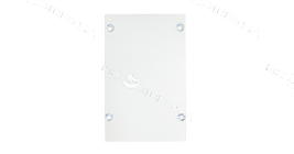 Крышка торцевая Х-ЛАЙН в комплекте с крепежными элементами 1шт