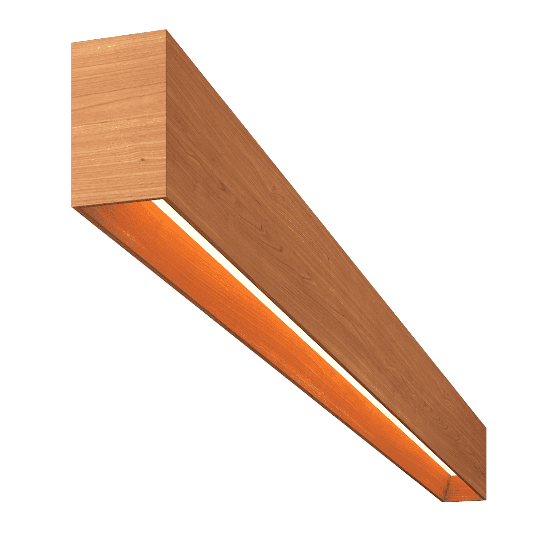 Светильник из массива (груша)