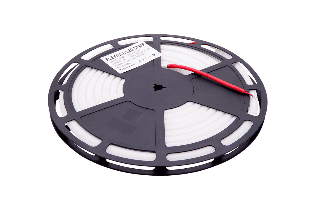 Термостойкая светодиодная лента синего свечения