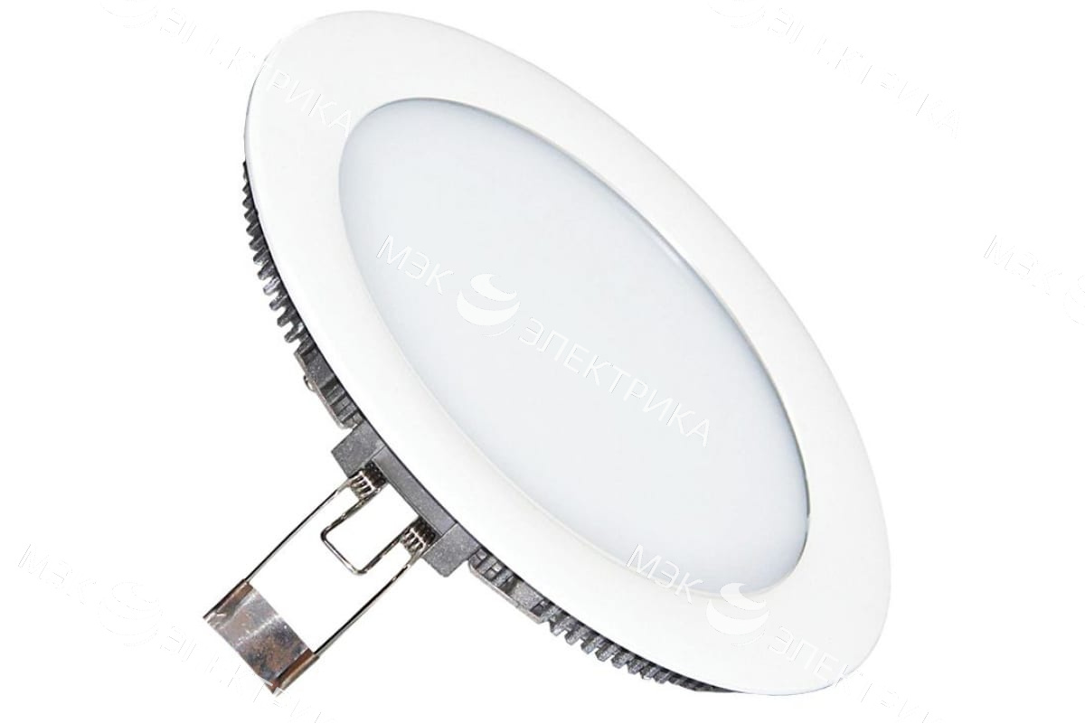 Светодиодная панель круг 12 Вт 2700К белая 180 мм серии FLP-R Proxima