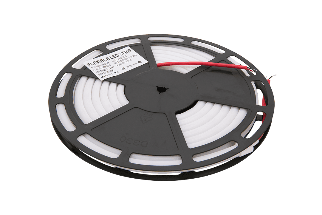 Термостойкая светодиодная лента зеленого свечения